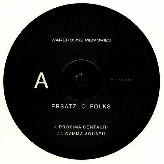 Ersatz Olfolks : RAVE 001 (12", EP)