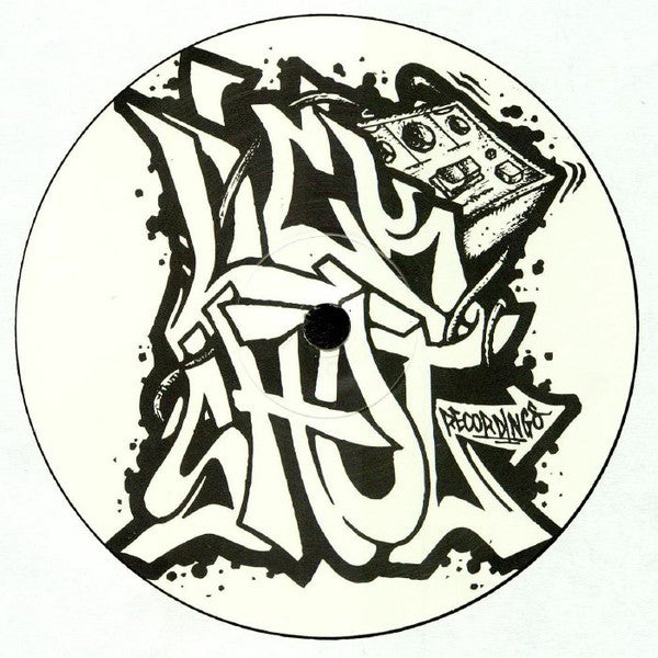 L Que & Midnight Dubs : Gunman Pollution / Wrong Version (10", Ltd)