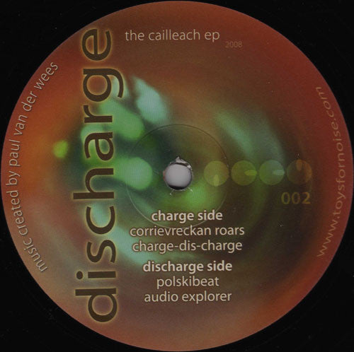 Paul Van Der Wees : The Cailleach EP (12", EP)