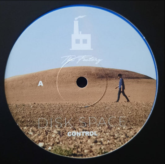 Disk Space : Control / Revolution (12", EP, Ltd, Blu)