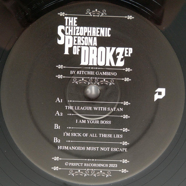 Ritchie Gambino : The Schizophrenic Persona Of Drokz EP (12", EP)