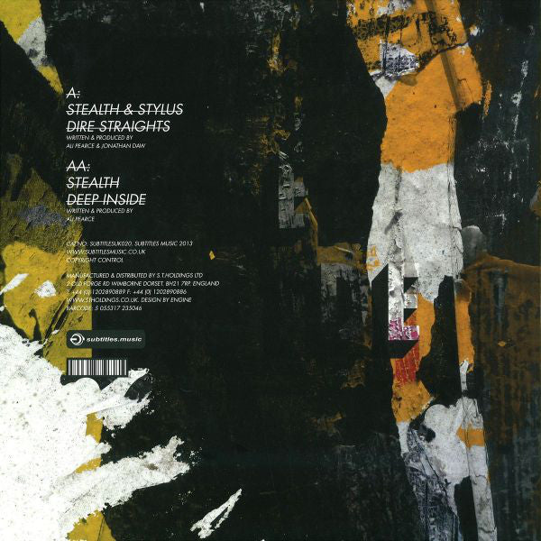 Stealth & Stylus / Stealth (7) : Dire Straights / Deep Inside (12")