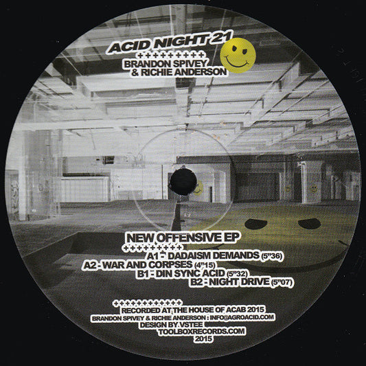 Brandon Spivey & Richie Anderson : New Offensive EP (12", EP)