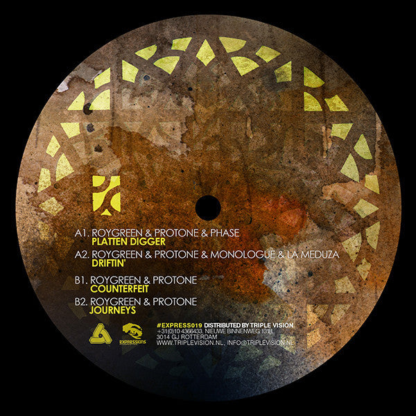 RoyGreen & Protone : Platten Digger EP (12")