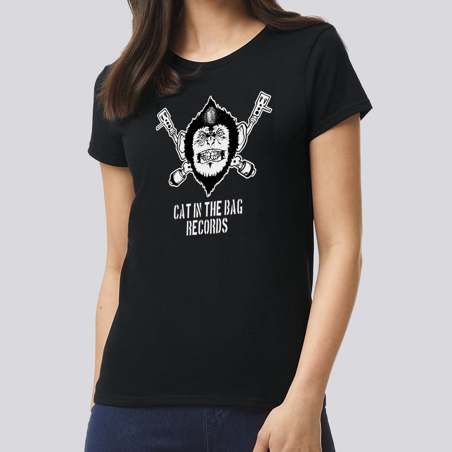 T-SHIRT PIRATE MONKEY FEMME