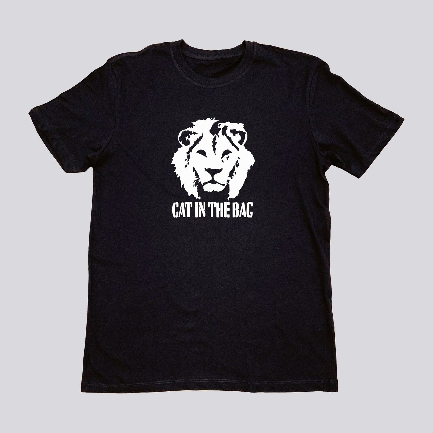 T-SHIRT CAT IN THE BAG LION WHITE