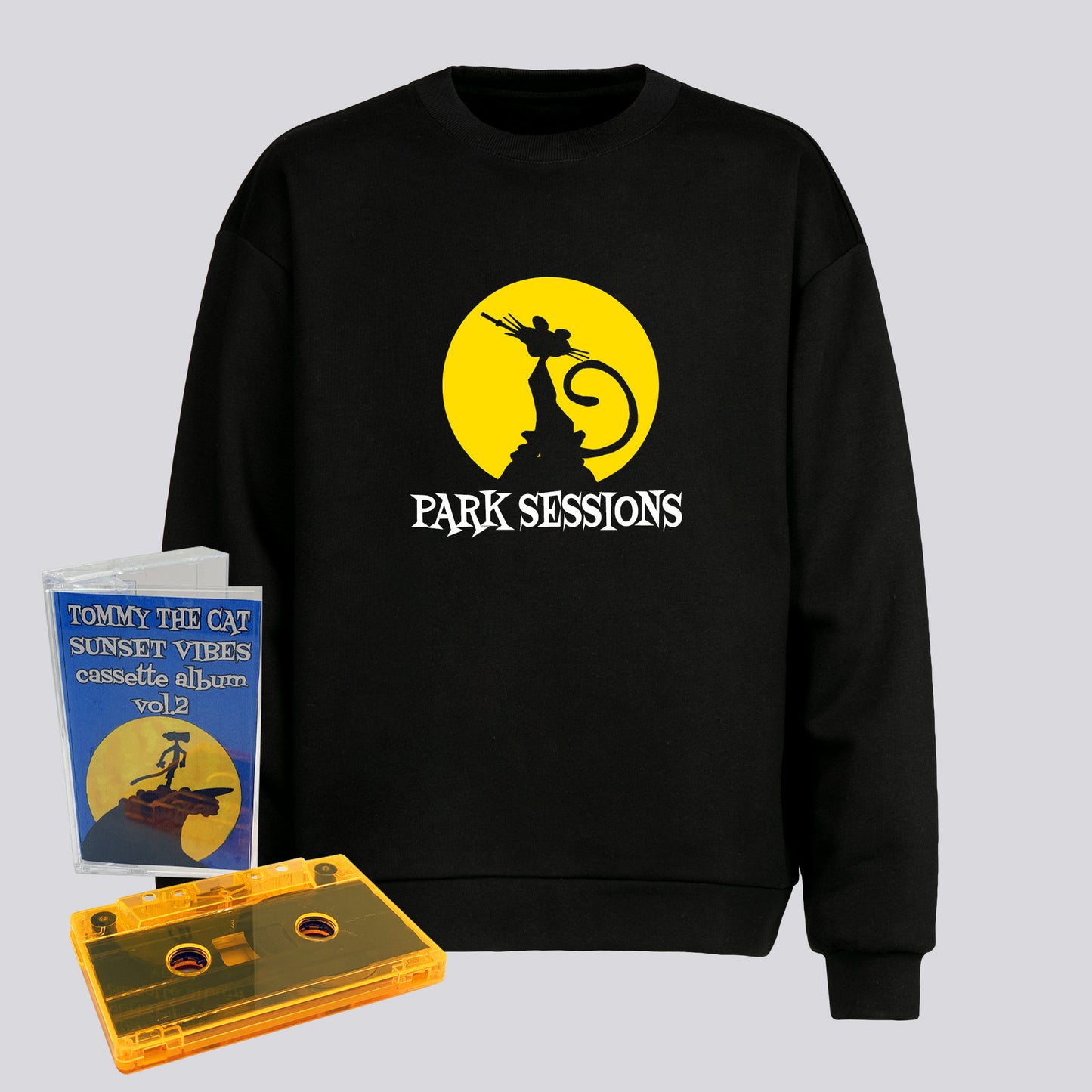 SWEATSHIRT + CASSETTE TAPE PARK SESSIONS