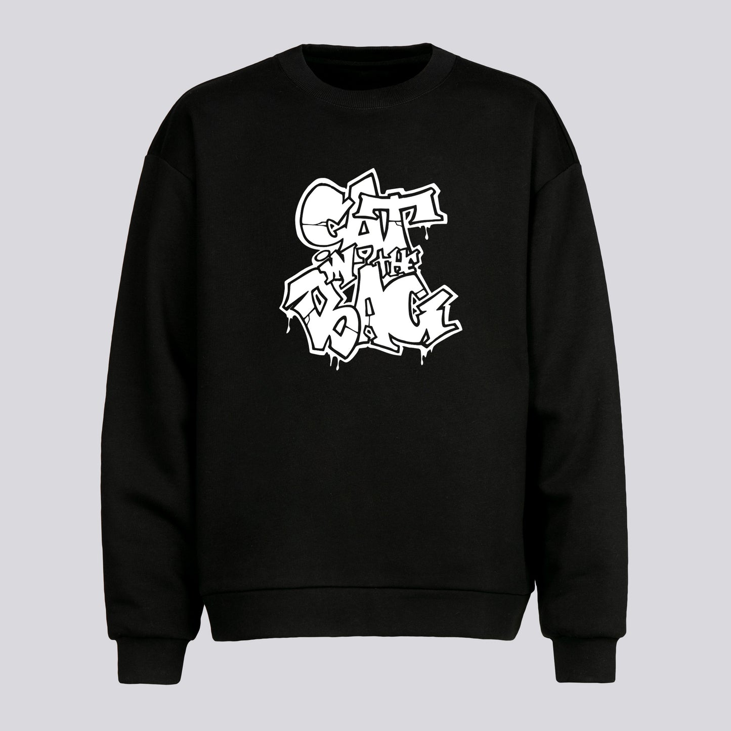 SWEATSHIRT CAT IN THE BAG