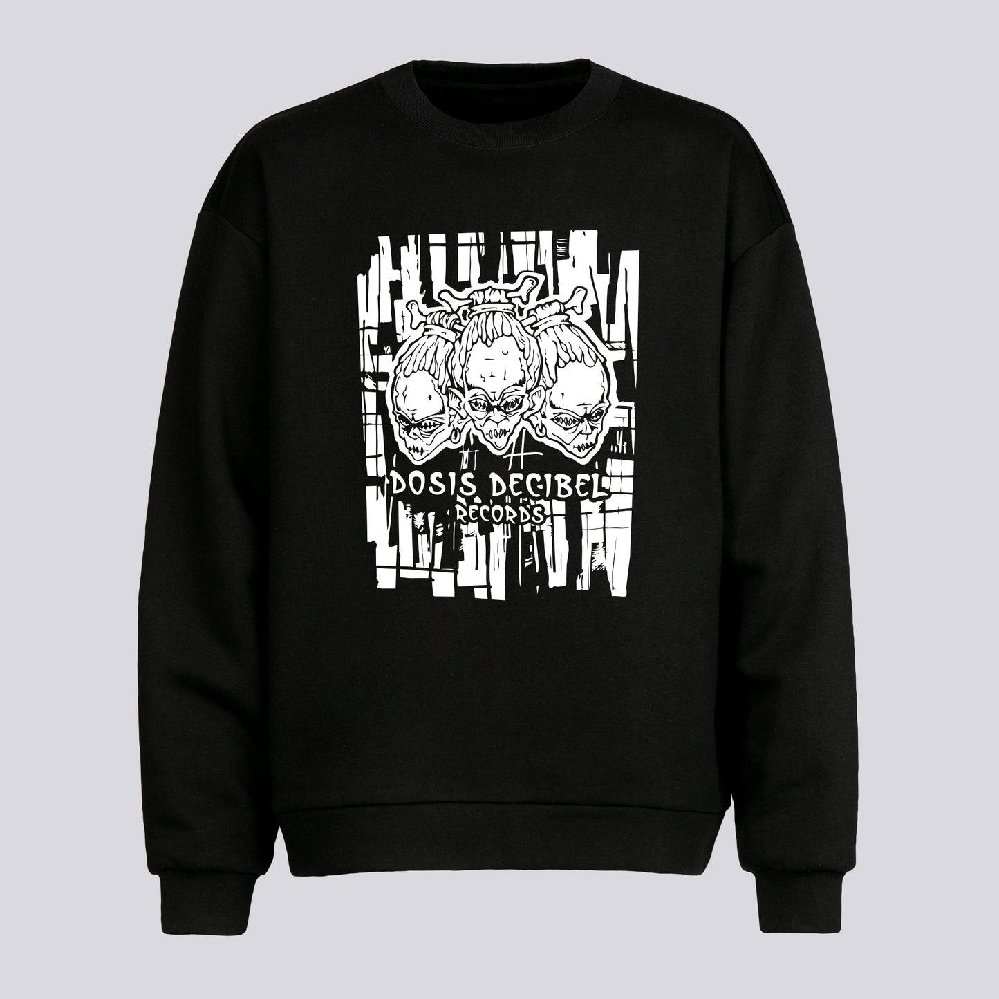 SWEATSHIRT SHRUNKEN HEADS