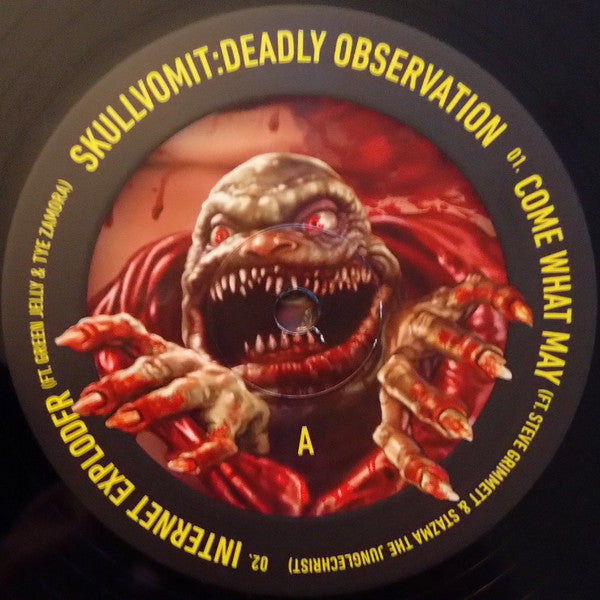 Dj Skull Vomit : Deadly Observation (12")
