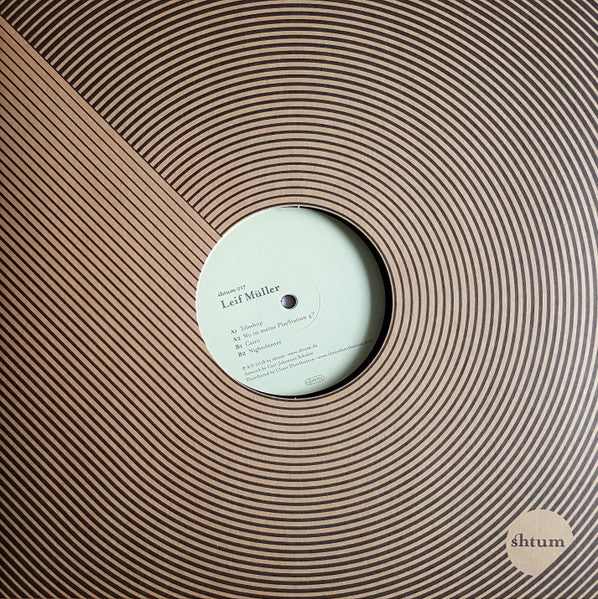 Leif Müller : shtum 017 (12")