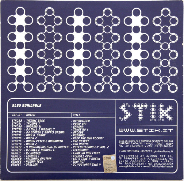 Titanic Bros* : Hypnotized (12")