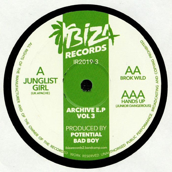 Potential Bad Boy : Archive E.P Vol 3 (12", EP)