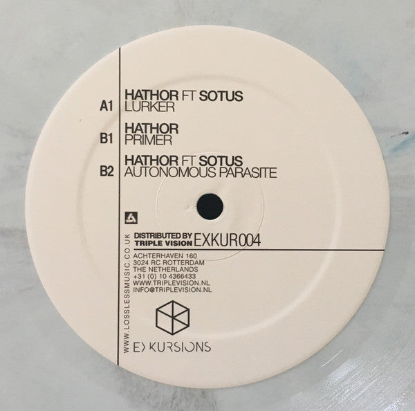 Hathor (8) : The Lurker EP (12", EP, Whi)