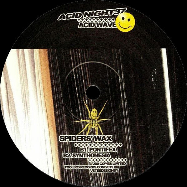 Acid Wave : Spiders' Wax (12", Ltd)