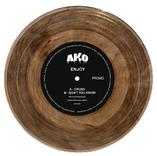 Enjoy (6) : Crush / Don't You Know (10", Promo, Smo)