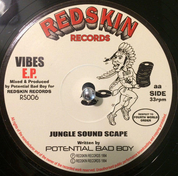 Chatter B / Potential Bad Boy : Vibes E.P. (12", EP, RE)