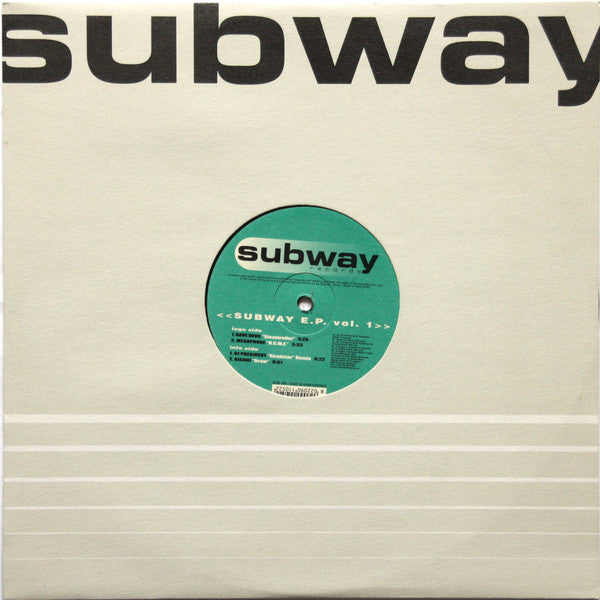 Various : Subway E.P. Vol. 1 (12", EP)