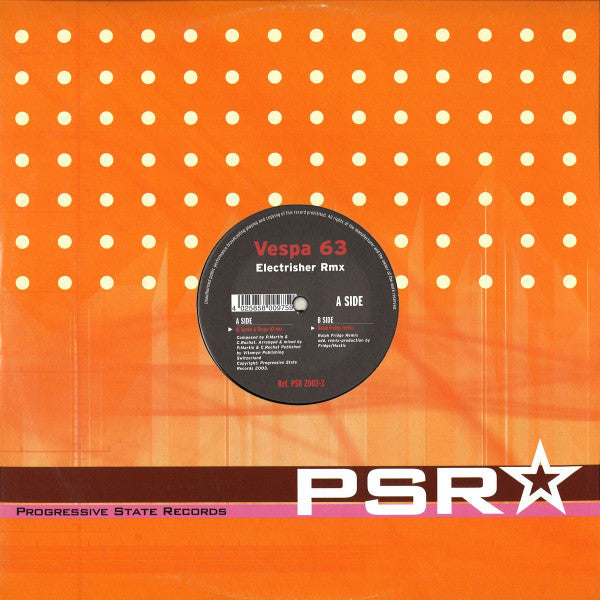Vespa 63 : Electrisher (Remixes) (12")