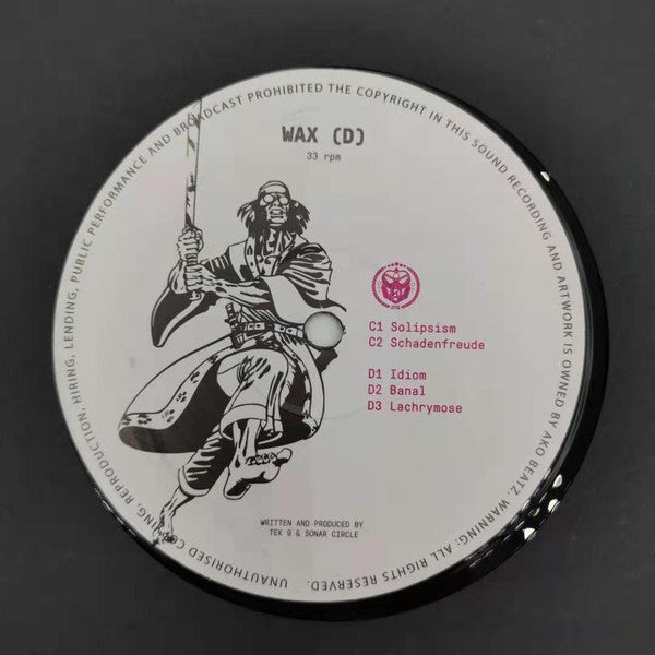 Tek 9 & Sonar Circle : Anachronistic (2xLP, Album)