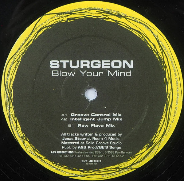 Sturgeon : Blow Your Mind (12")