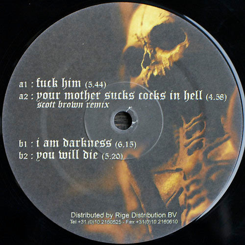 Paul Elstak & Headbanger* : I Am Darkness (12")