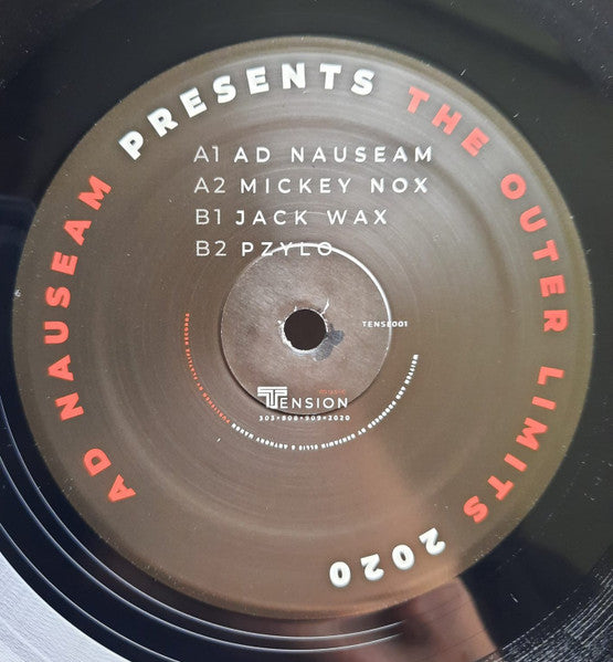 Ad Nauseam : The Outer Limits (2020) (12", EP, RP, Bla)