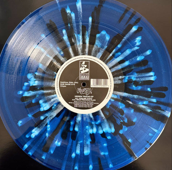D'Cruze : The Hidden Trax EP (12", EP, Blu)