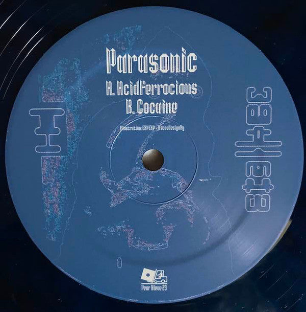 Parasonic (2) : Acidferrocious / Cocaine (12", Blu)