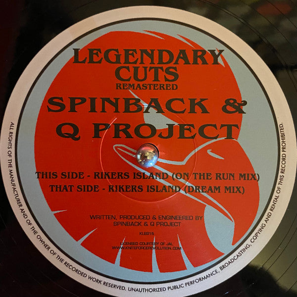 Spinback & Q Project* : Rikers Island (12", RM)
