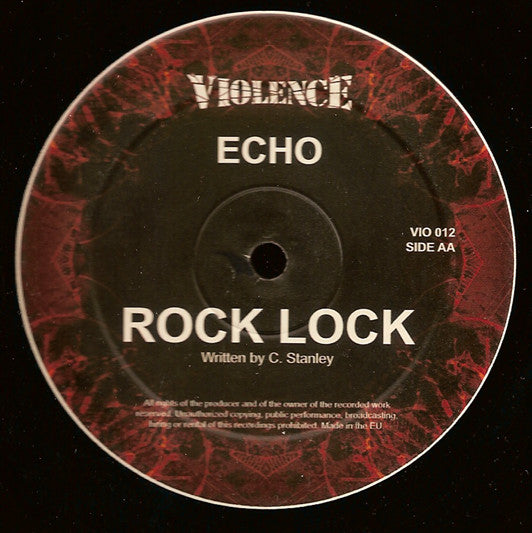 Gridlok And Echo / Echo : Structure / Rock Lock (12")