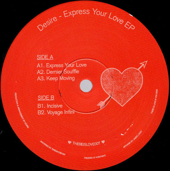 Desire (23) : Express Your Love EP (12", EP)