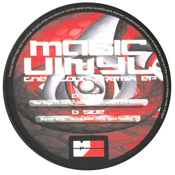 Various : The Global Remix EP (2x12", EP)