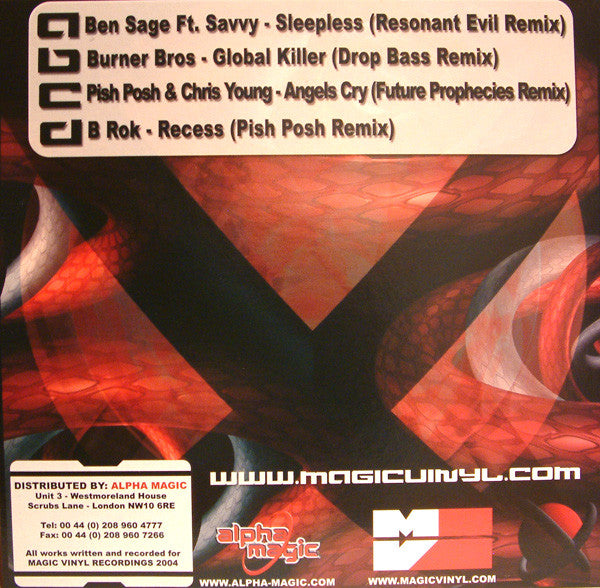 Various : The Global Remix EP (2x12", EP)
