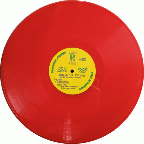 Mik Izif & Ed Veg : Acid Trailer House (12", EP, Red)