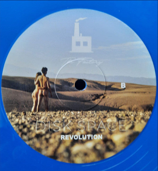 Disk Space : Control / Revolution (12", EP, Ltd, Blu)