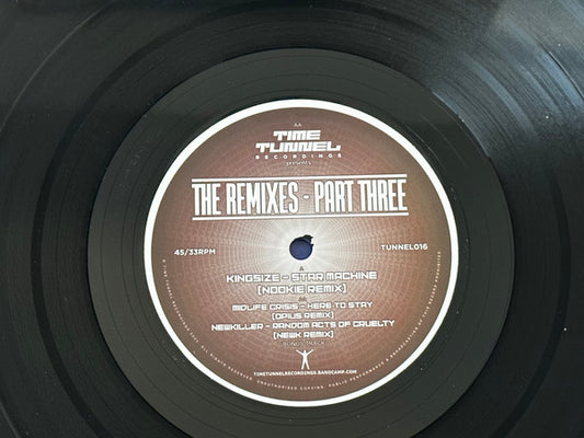 Various : The Remixes - Part Three (12", EP)