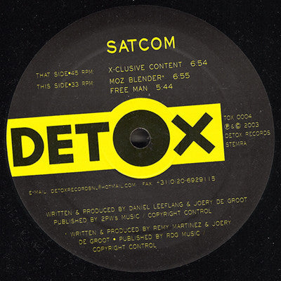 Satcom : X-clusive Content (12")