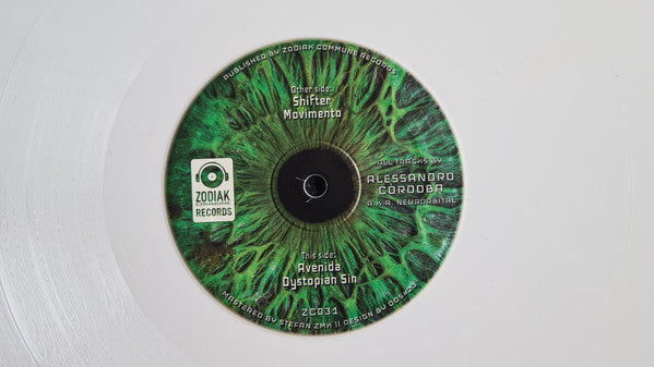 Alessandro Còrdoba A.K.A. Neurorbital : Green Eye EP (12", EP, Whi)