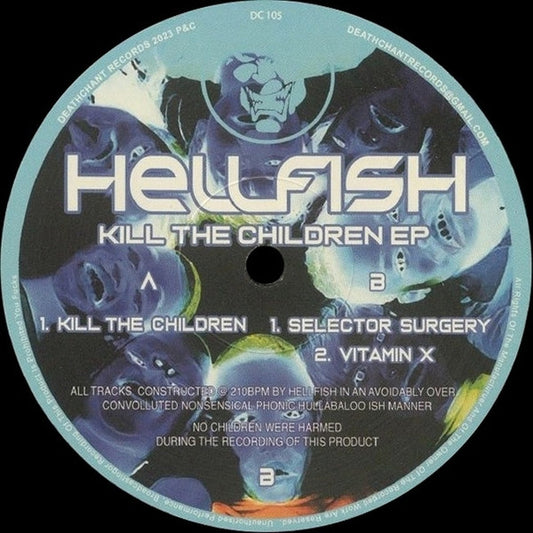 Hellfish : Kill The Children EP (12", EP)