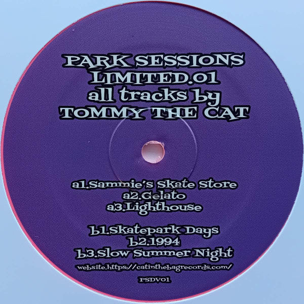 Tommy The Cat (2) : Park Sessions Limited: Sunset Vibes EP. (12", EP, Pin)
