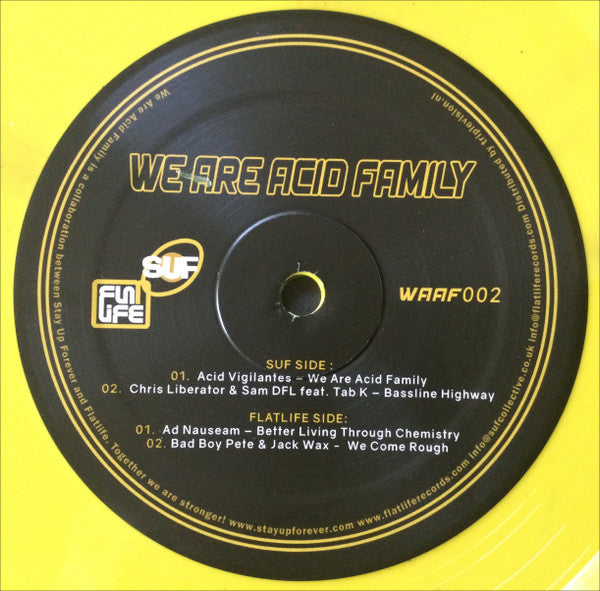 Various : We Are Acid Family Part 2 (12", Yel)