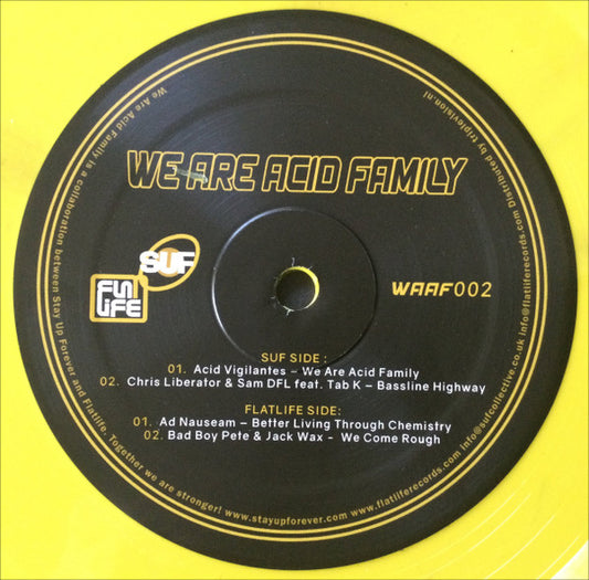 Various : We Are Acid Family Part 2 (12", Yel)