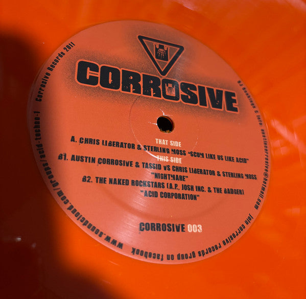 Various : Corrosive 003 (12", Ltd, RP, Ora)