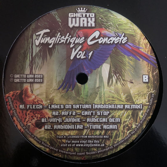 Fleck (4) / Riffz / Vinyl Junkie / Radiokillaz : Junglistique Concrète Vol 1 (12", EP, Ltd)