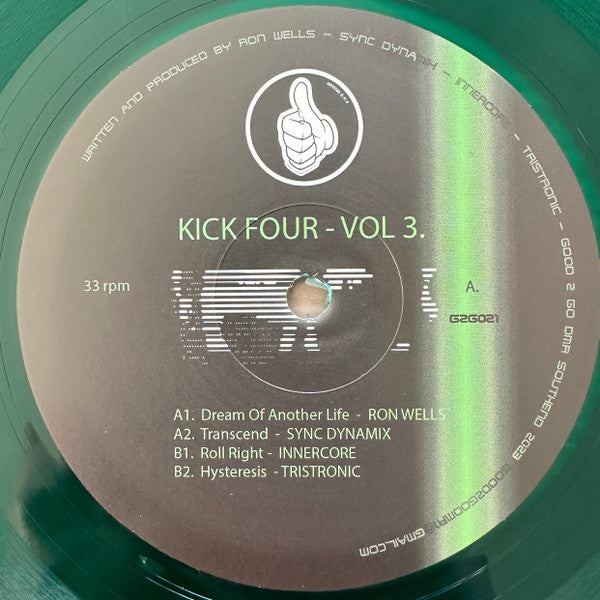 Various : Kick Four Vol. 3 (12", Gre)