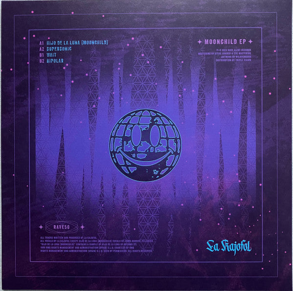 La Kajofol : Moonchild EP (12", EP, Ltd, Glo)