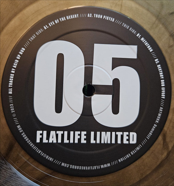 Acid Up Dub : Flatlife Limited 05 (12", Smo)