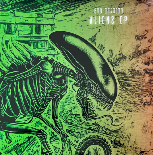 Stu Keating : Aliens EP (12", EP)