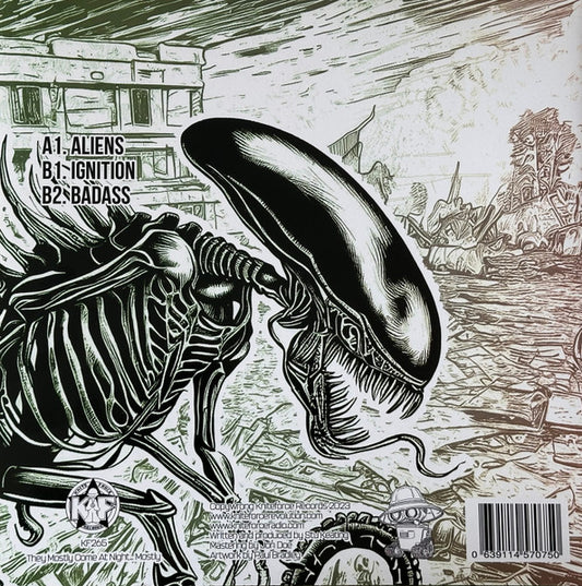 Stu Keating : Aliens EP (12", EP)